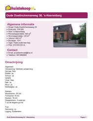 Brochure - Huis te koop