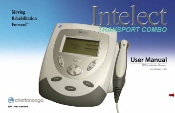 Intelect TranSport Combo User Manual - DJO Global