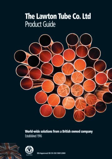 Lawton copper tube product brochure