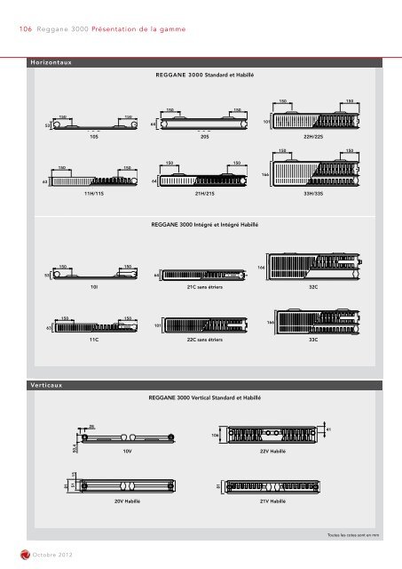 REGANNE 3000 horizontal - Finimetal