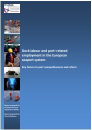 Dock labour and portârelated employment in the European seaport ...