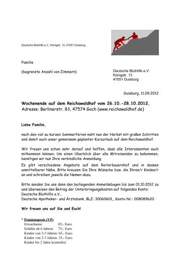 Wochenende auf dem Reichswaldhof vom 26.10.-28.10.2012 ...