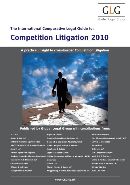 Competition Litigation 2010 - Walder Wyss Ltd.