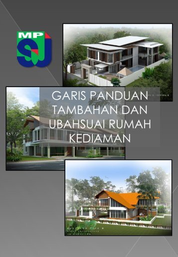 garis panduan tambahan dan ubahsuai rumah kediaman - MPSJ