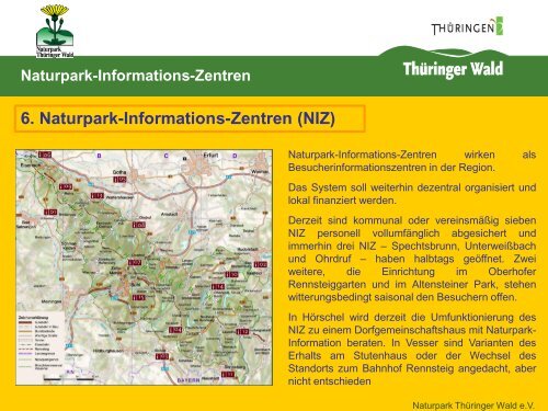 Geschäftsbericht 2011 - Naturpark Thüringer Wald