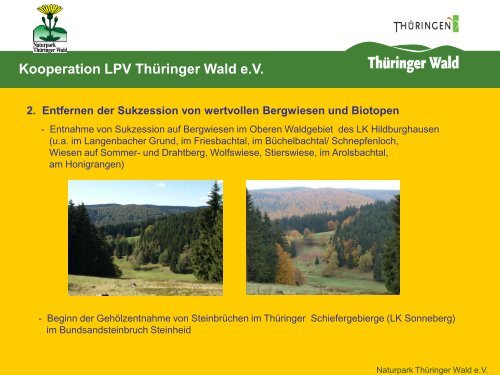 Geschäftsbericht 2011 - Naturpark Thüringer Wald