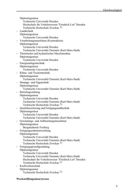 Bekanntmachung [Download,*.pdf, 0,04 MB] - Studieren in Sachsen