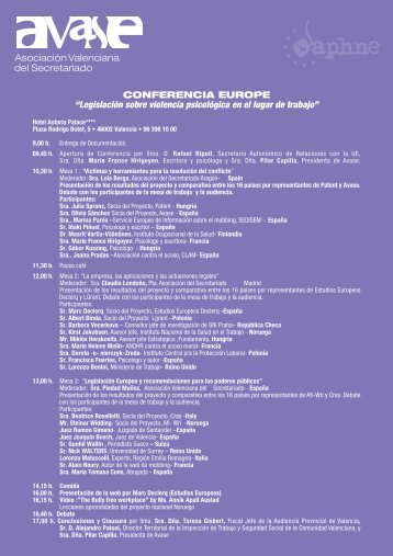 Programa Conferencia.pdf - Acoso moral
