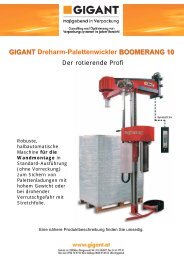 GIGANT Palettenwickler Boomerang 10