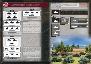 British Armoured Regiment... - Flames of War