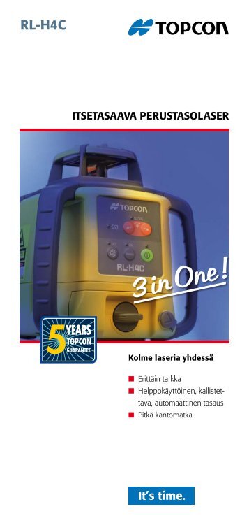 3 in One! - Topcon Positioning