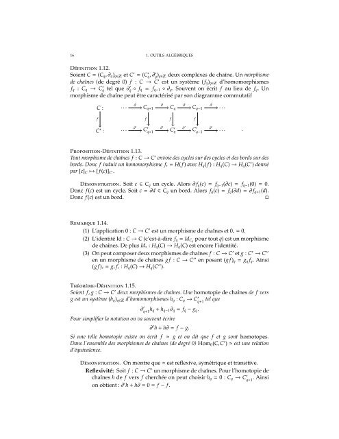 Autour des ThÂ´eor`emes d'Hurewicz - CQFD - EPFL