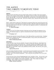 for justice take a minute to meditate today - Stpatsphenixcity.org