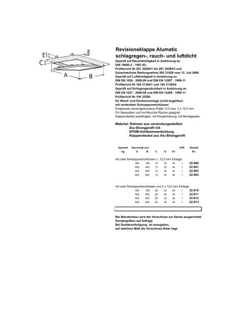 mit Brandschutz