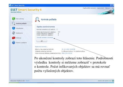 AntivÃ­rusovÃ½ program NOD - nastavenie ESET Smart Security 4 - TUKE