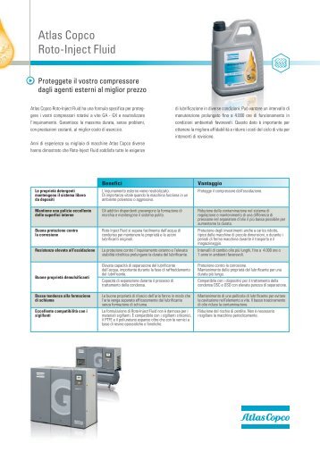 Lubrificante roto inject fluid - Air Service