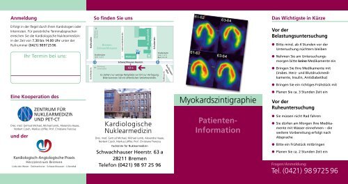 Myokard(Herzmuskel)-Szintigraphie - Zentrum fÃ¼r Nuklearmedizin ...