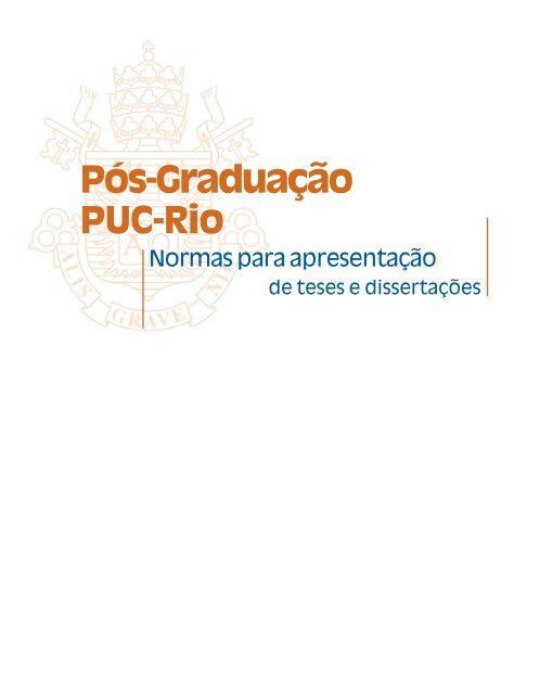 DissertaÃ§Ã£o de mestrado - PUC Rio