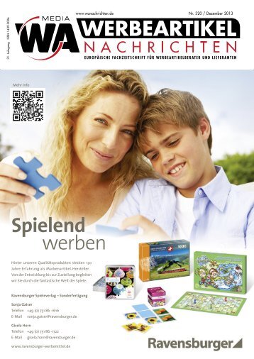 Spielend werben - WA Werbeartikel Verlag GmbH