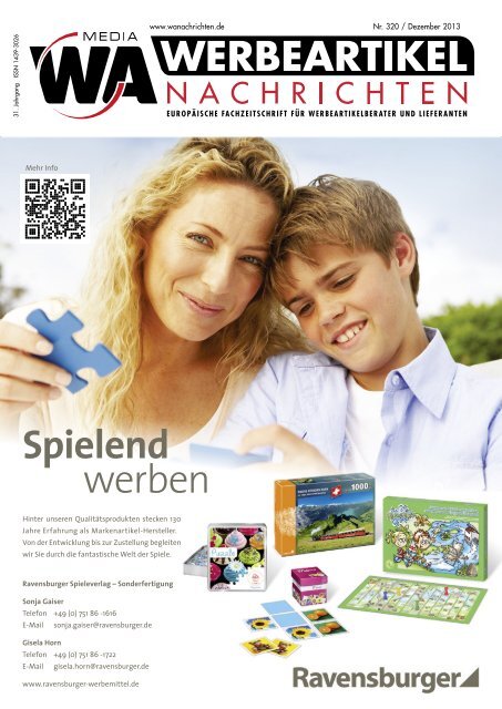 Spielend werben - Verlag Werbeartikel GmbH WA
