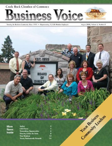 August 2008 - Castle Rock Chamber of Commerce