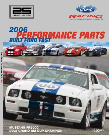 2006 Ford Racing Performance Parts Catalog - Rocket City Mustang ...