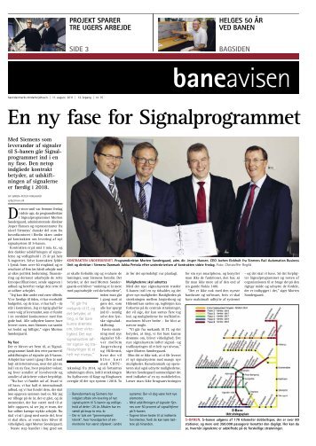 En ny fase for Signalprogrammet - Banedanmark