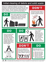 Emergency Waste Management Guidelines