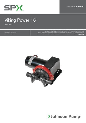 Viking Power 16 - Johnson Pump