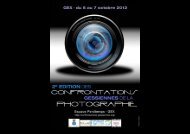 CONFRONTATIONS GESSIENNES DE LA PHOTOGRAPHIE Opus ...