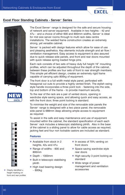 Excel Networking Cabinets & Enclosures