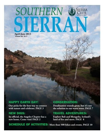 Southern Sierran - Sierra Club - Angeles Chapter