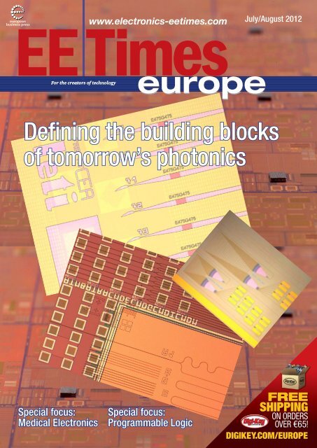 Defining the building blocks of tomorrow's ... - EE Times Europe