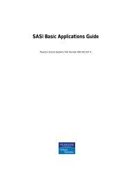 SASI Basic Applications Guide - Help Desk