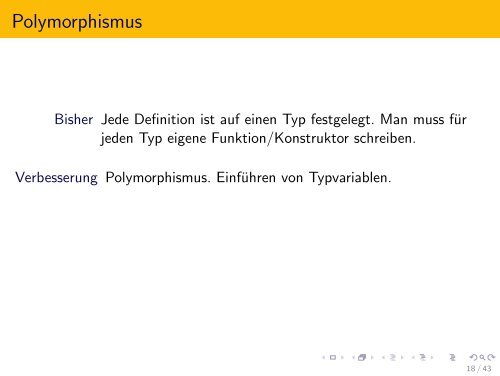 Folien zur Einführung in Haskell