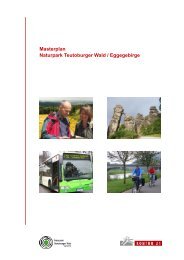 Masterplan Naturpark Teutoburger Wald / Eggegebirge