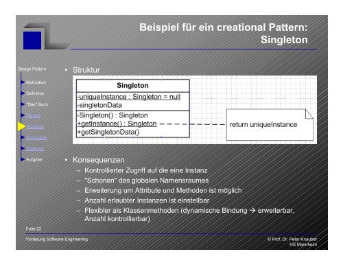 Beispiel für ein Pattern