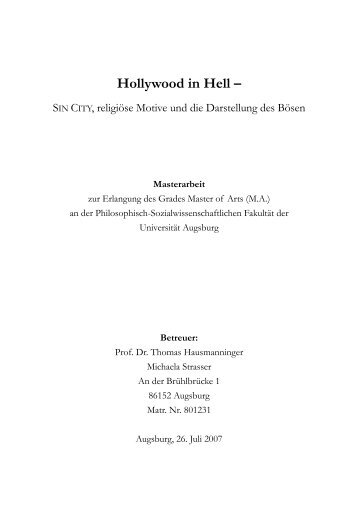 Hollywood in Hell – - Es finden gerade Wartungsarbeiten statt