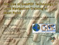 West Point - Land Nav/GeoPDF - Army Geospatial Center