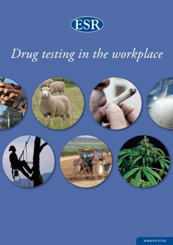 Drug testing in the workplace - Environmental Science & Research