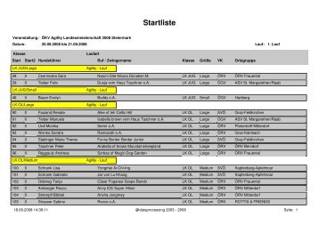 Startliste EinzelLM.pdf - Agility Arbeitsgruppe Steiermark