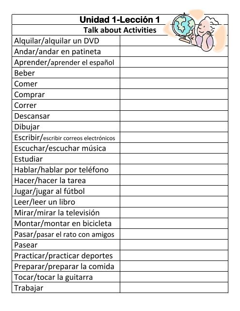 (Avancemos 1 Unidad 1 LecciÃ³n 1 Vocabulary).pdf