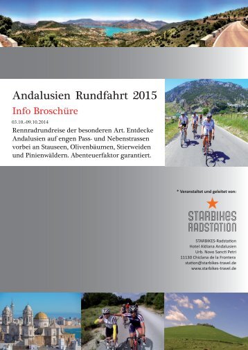 Andalusien Rundfahrt 2015