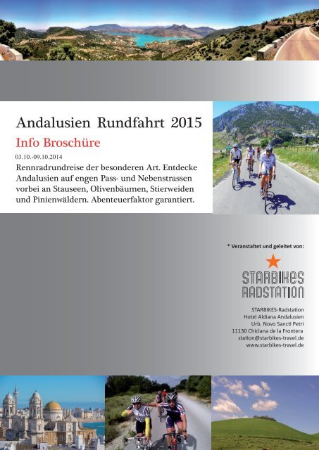 Andalusien Rundfahrt 2015