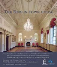 THE DUBLIN TOWN HOUSE - Dublin.ie