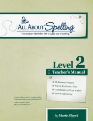 Level 2 - All About Learning Press