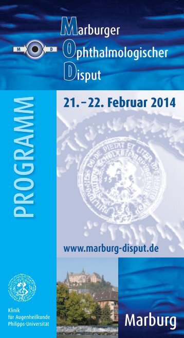 Download (PDF) - Marburger Ophthalmologischer Disput