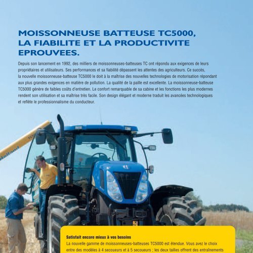 NEW HOLLAND TC5000