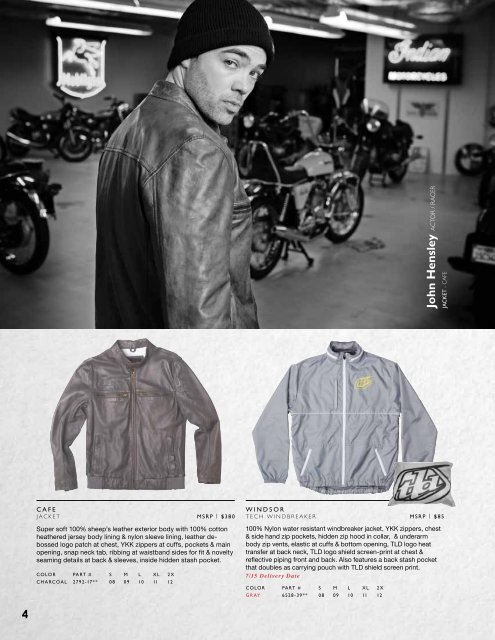2013 Fall/Holiday Sportswear Collection - Troy Lee Designs