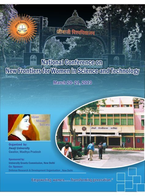 National Conference on New Frontiers.pdf - Jiwaji University